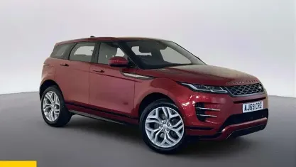 Second-hand Land Rover Range Rover evoque SE Dynamic 182 CP (133 kW) 2020 Roșu SUV