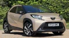 Ginger beige bitone Used 2023 Toyota Aygo Hatchback | £15,260 (Fair price)