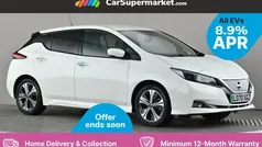 White Used 2020 Nissan Leaf N-Connecta Hatchback | £9,297 (Fair price)