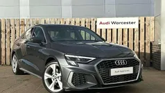 Grey Used 2021 Audi A3 S-Line Sedan | £20,199 (Fair price)