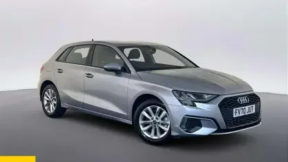 Used Audi A3 Sportback Advanced 150 HP (110 kW) 2020 Silver Hatchback