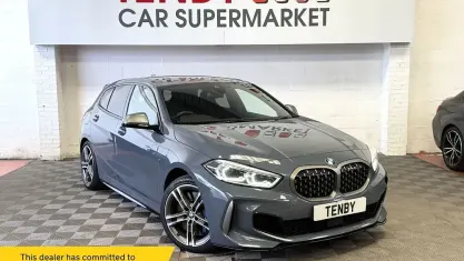 Used BMW M135 Sport Line 306 HP (225 kW) 2020 Grey Hatchback