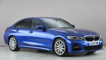 Used BMW 320 M Sport 184 HP (135 kW) 2020 Blue Sedan