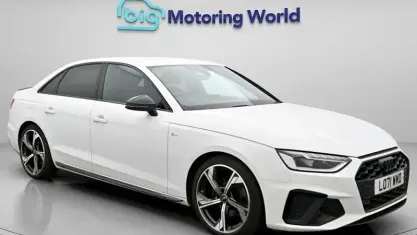 Used Audi A4 Black Edition 163 HP (119 kW) 2022 White Sedan