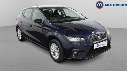 Used Seat Ibiza SE 80 HP (58 kW) 2023 Blue Hatchback
