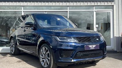 Używany Land Rover Range Rover Sport Autobiography Dynamic 404 KM (297 kW) 2021 Niebieski SUV