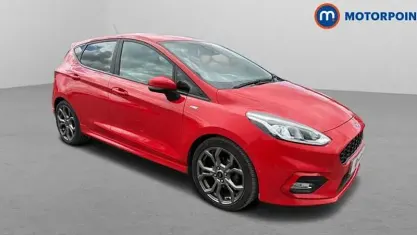 Used Ford Fiesta ST-Line 125 HP (91 kW) 2020 Red Hatchback
