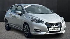 Silver Used 2018 Nissan Micra Acenta Hatchback | £8,471 (Fair price)