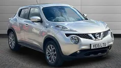 Silver Used 2015 Nissan Juke Tekna SUV | £8,490 (Fair price)
