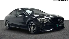 Black Used 2017 Mercedes CLA200 AMG line Coupe | £13,800 (Fair price)