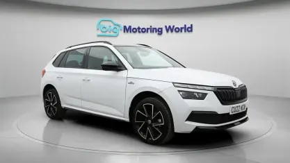 Used Skoda Kamiq Monte Carlo 150 HP (110 kW) 2022 White SUV
