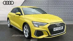 Yellow New 2024 Audi A3 e-tron S-Line Hatchback | £27,151 (Fair price)