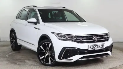 Used VW Tiguan R-line 150 HP (110 kW) 2023 White SUV