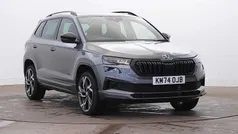 Graphite grey metallic Used 2024 Skoda Karoq SportLine SUV | £27,995 (Fair price)