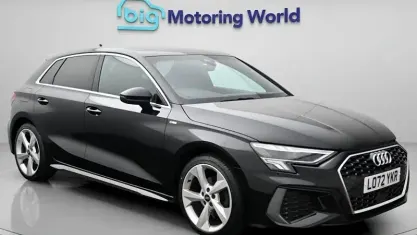 Used Audi A3 Sportback S-Line 150 HP (110 kW) 2022 Black Hatchback