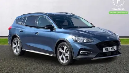 Used Ford Focus Active 120 HP (88 kW) 2021 Blue Estate