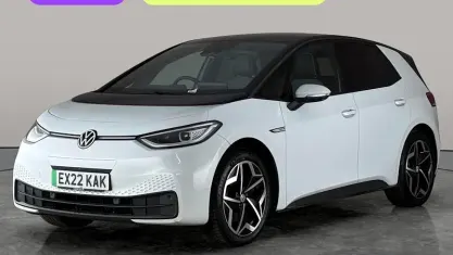 Used VW ID.3 Pro 150 kW (204 HP) 2022 White Hatchback