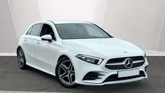White Used 2019 Mercedes A200 AMG line Hatchback | £16,450 (Fair price)