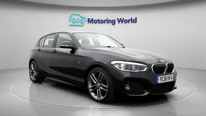 Used BMW 118 M Sport 150 HP (110 kW) 2017 Black Hatchback