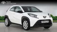 White Used 2024 Toyota Aygo PURE Hatchback | £13,550 (Fair price)