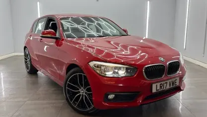 Used BMW 116 Impressive 116 HP (85 kW) 2017 Red Hatchback
