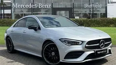 Silver Used 2023 Mercedes CLA180 AMG Line Premium Plus Sedan | £28,985 (Fair price)