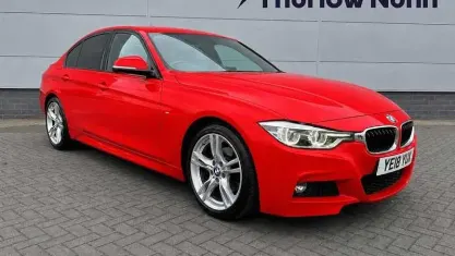 Used BMW 320 M Sport 184 HP (135 kW) 2018 Red Sedan