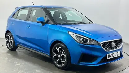Used MG MG3 Excite 106 HP (77 kW) 2023 Blue Hatchback