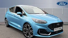 Blue Used 2022 Ford Fiesta ST-Line Hatchback | £14,549 (Fair price)
