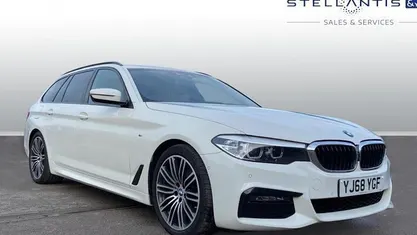 Used BMW 520 M Sport 190 HP (139 kW) 2018 Blue Estate