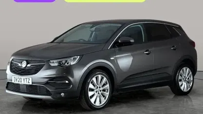 Used Vauxhall Grandland X Elite 131 HP (96 kW) 2020 Grey SUV