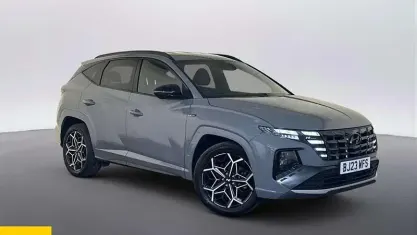 Begagnad Hyundai Tucson N Line 230 HK (169 kW) 2023 Grå SUV