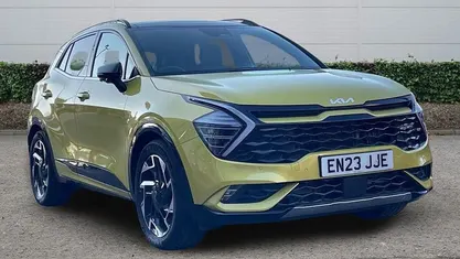 Used Kia Sportage GT-Line S 180 HP (132 kW) 2023 Yellow SUV