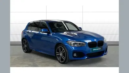 Used BMW 118 Efficient Dynamics 136 HP (100 kW) 2019 Blue Hatchback