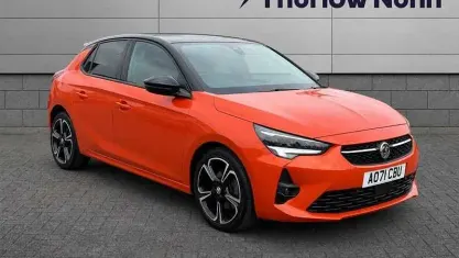 Used Vauxhall Corsa SRi 101 HP (74 kW) 2021 Orange Hatchback