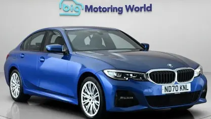 Used BMW 330e M Sport 292 HP (214 kW) 2020 Blue Sedan