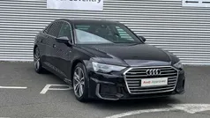Mythos black, metallic Used 2024 Audi A6 S-Line Sedan | £38,990