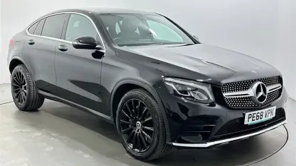Begagnad Mercedes GLC220 AMG line 170 HK (125 kW) 2018 Sportkupé