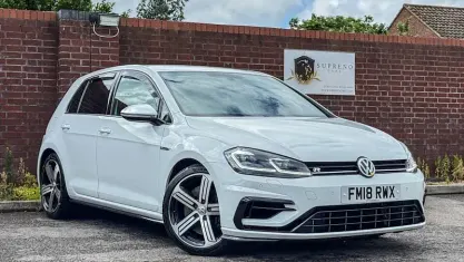 Used VW Golf VII R 310 HP (228 kW) 2018 White Hatchback