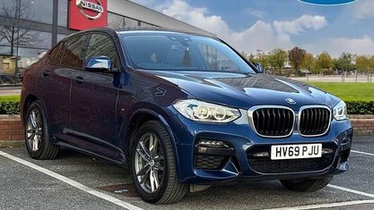 Usado BMW X4 M Sport 190 CV (139 kW) 2019 Azul SUV