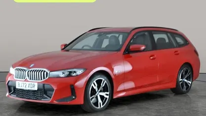 Used BMW 330e M Sport 292 HP (214 kW) 2023 Red Estate