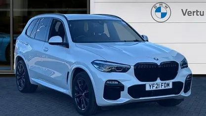 Used BMW X5 M Sport 286 HP (210 kW) 2021 White SUV