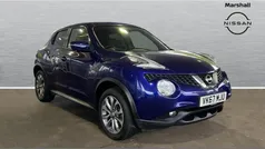 Blue Used 2017 Nissan Juke Tekna SUV | £7,147 (Fair price)