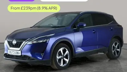 Used Nissan Qashqai N-Connecta 190 HP (139 kW) 2022 Blue SUV