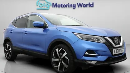 Begagnad Nissan Qashqai N-Motion 158 HK (116 kW) 2021 Blå SUV