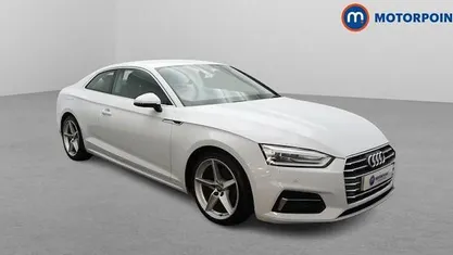 Used Audi A5 Sport 150 HP (110 kW) 2019 White Coupe