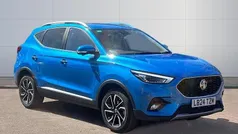 Blue Used 2023 MG ZS Exclusive Sedan | £17,800 (Fair price)