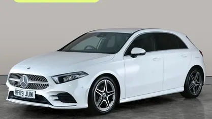 Used Mercedes A200 Executive 163 HP (119 kW) 2019 White Hatchback