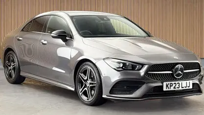 Used Mercedes CLA200 AMG line 163 HP (119 kW) 2022 Grey Coupe