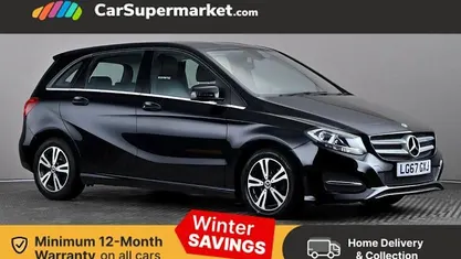Black Used 2017 Mercedes B180 SE MPV | £10,197 (Fair price)